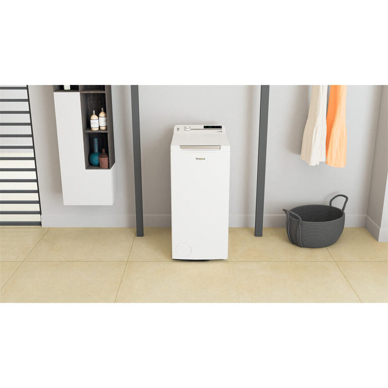 Whirlpool ZEN TDLR 6252BS IT lavatrice Caricamento dall'alto 6 kg 1200 Giri/min B Bianco