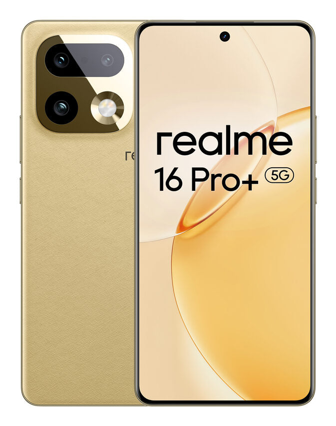 realme 16 Pro+ 17,3 cm (6.8") 5G USB tipo-C 12 GB 512 GB 7000 mAh Oro