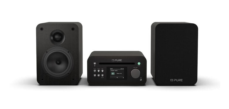 Pure Classic Stereo Mini Microsistema audio per la casa 20 W Nero