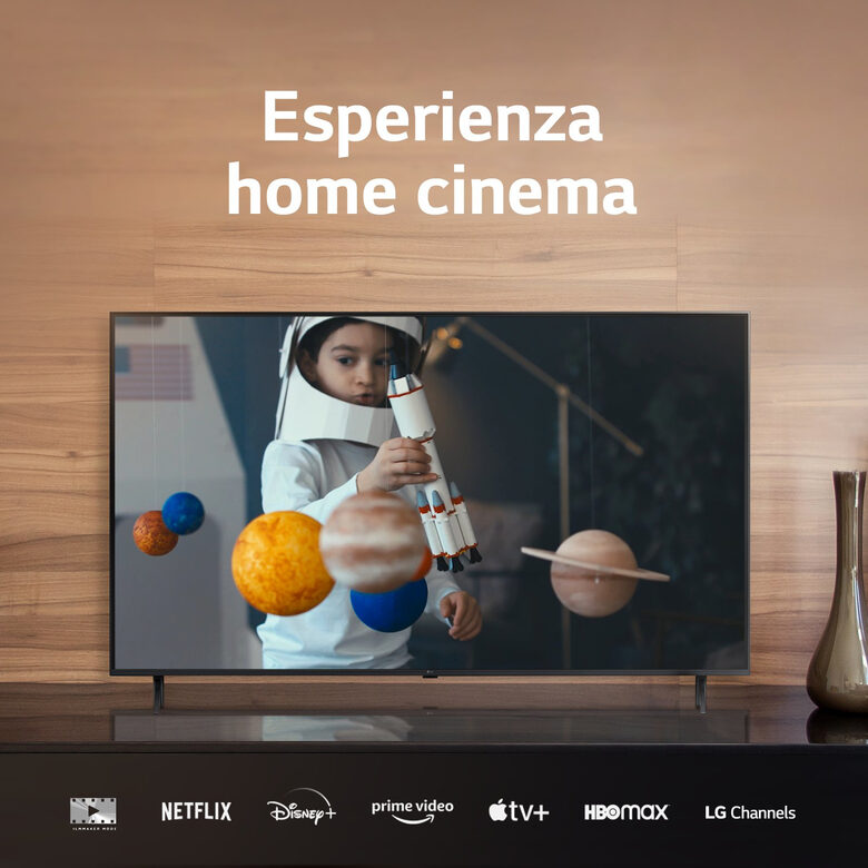 LG UHD 50'' Serie UR81 50UR81006LJ, TV 4K, 3 HDMI, SMART TV