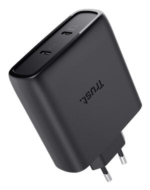 Trust Maxo Caricabatteria a 2 porte USB-C GaN da 100 W