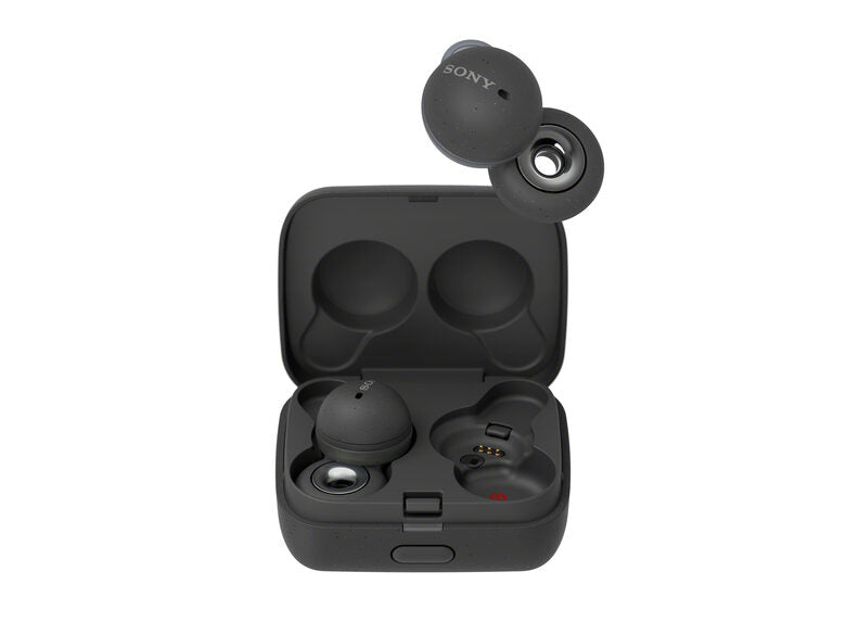 Sony LinkBuds - Auricolari True Wireless con Driver ad anello, Ottimizzate per Google Assistant, Amazon Alexa, Microfono Integrato per chiamate, Batteria fino a 17.5 ore (Grigio)