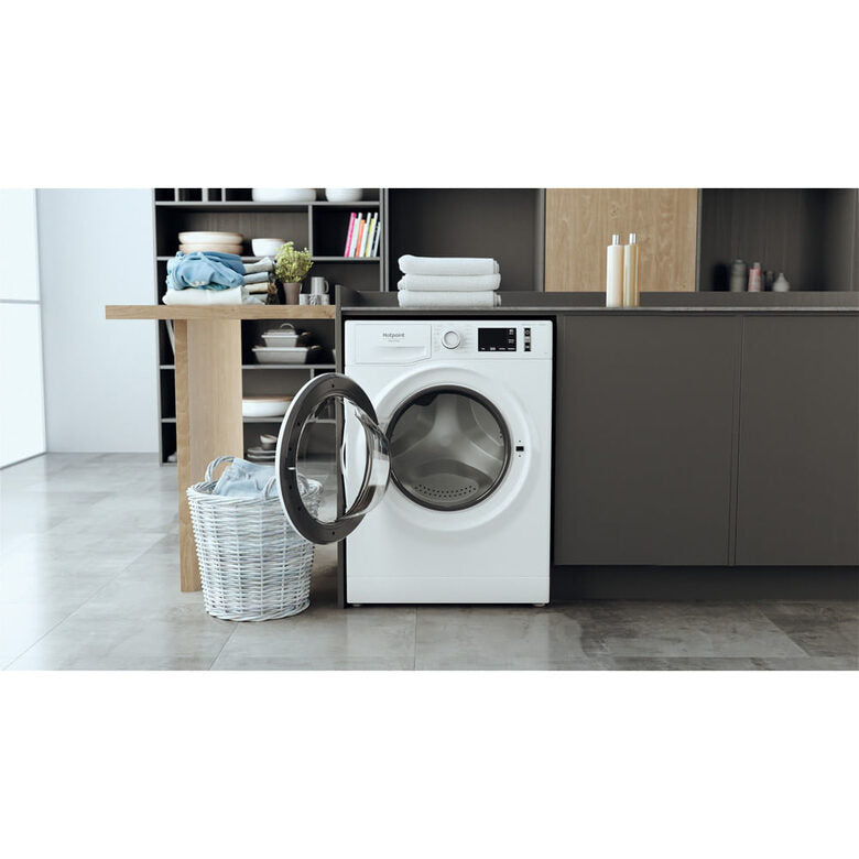 Hotpoint NG96W IT N lavatrice Caricamento frontale 9 kg 1351 Giri/min A Bianco