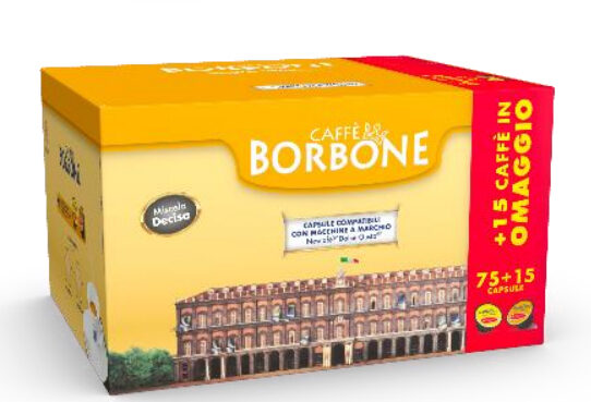 Borbone Capsule Dolce Gusto Re Decisa 75+15 Pezzi