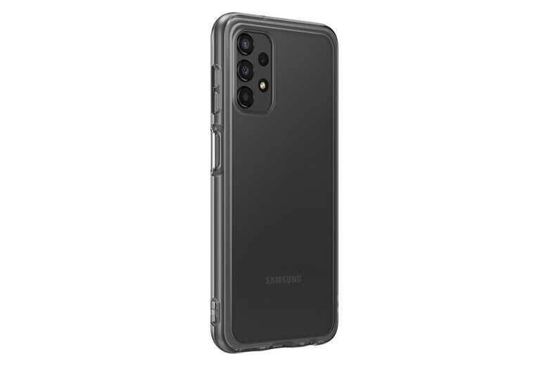 Samsung Soft Clear Cover per Galaxy A13, Nero