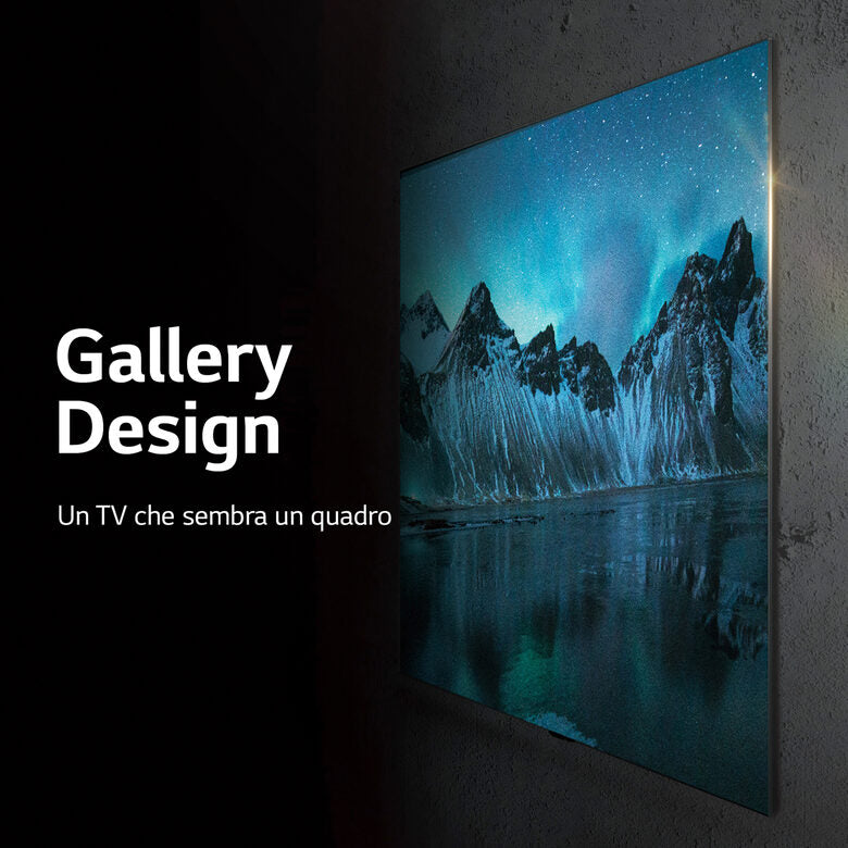 LG OLED evo Gallery Edition 4K 65'' Serie G2 OLED65G26LA Smart TV