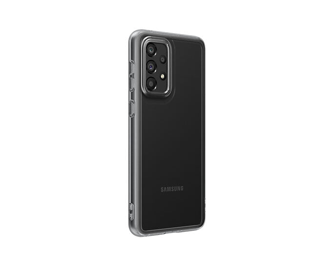 Samsung Soft Clear Cover per Galaxy A33 5G, Nero