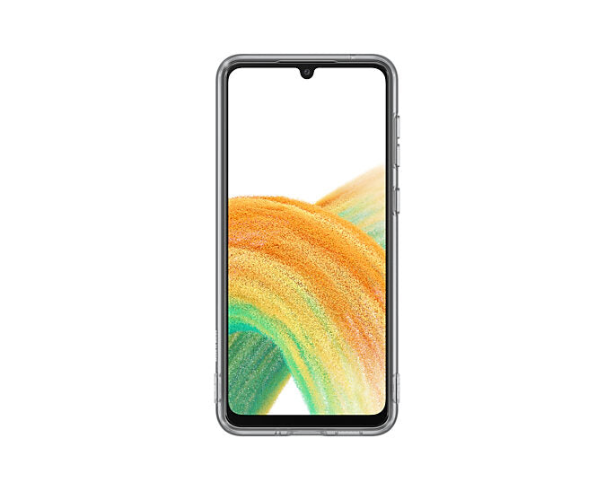 Samsung Soft Clear Cover per Galaxy A33 5G, Nero