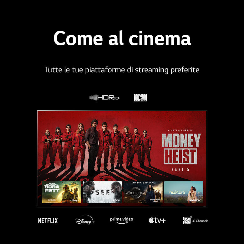 LG QNED 65QNED826QB 165,1 cm (65") 4K Ultra HD Smart TV Wi-Fi Argento