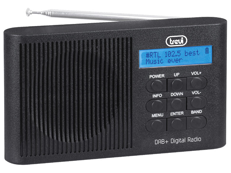 Trevi DAB 7F91 R Portatile Digitale Nero