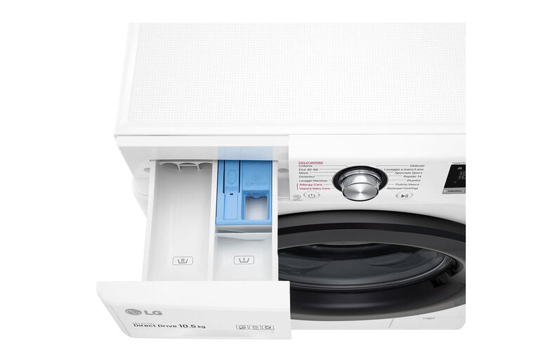 Lavatrice LG F4WV310SAE AI DD Steam 10.5 Kg 56.5 cm Classe A