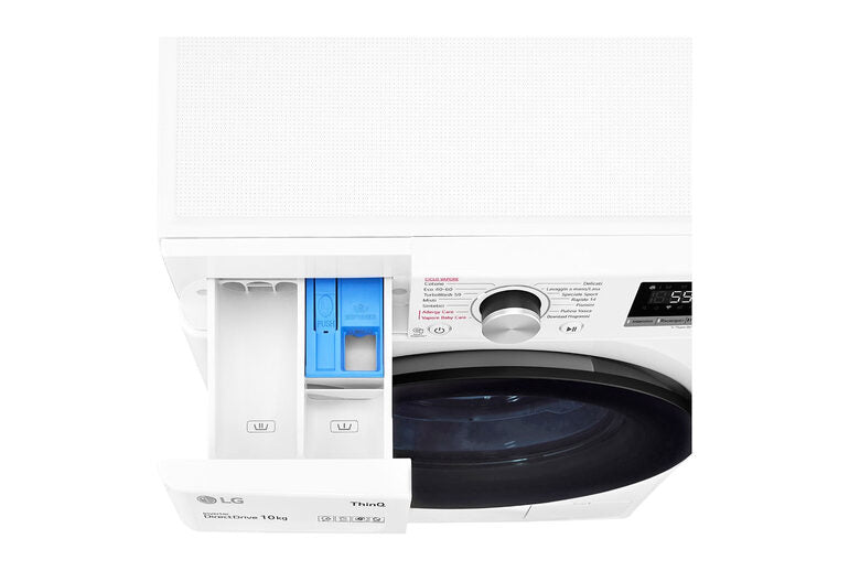 LG F4WV510SAE lavatrice Caricamento frontale 10,5 kg 1400 Giri/min A Bianco
