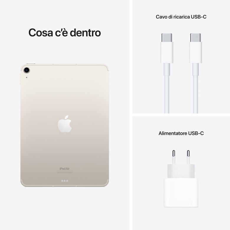 Apple iPad Air 10.9'' Wi-Fi + Cellular 256GB - Galassia