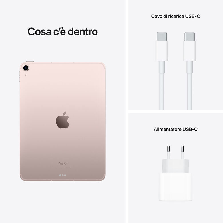 Apple iPad Air 10.9'' Wi-Fi + Cellular 256GB - Rosa