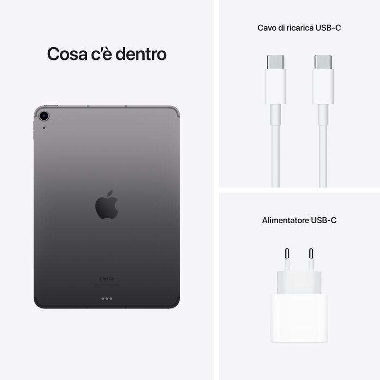 Apple iPad Air 10.9'' Wi-Fi + Cellular 256GB - Grigio siderale