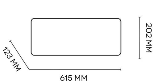 Argoclima Chic Berry Interno Ciliegio 2000 W Riscaldatore ambiente elettrico con ventilatore