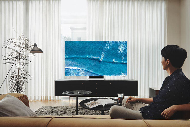 Samsung Neo QLED 4K QE55QN95B Carbon Silver Smart Tv