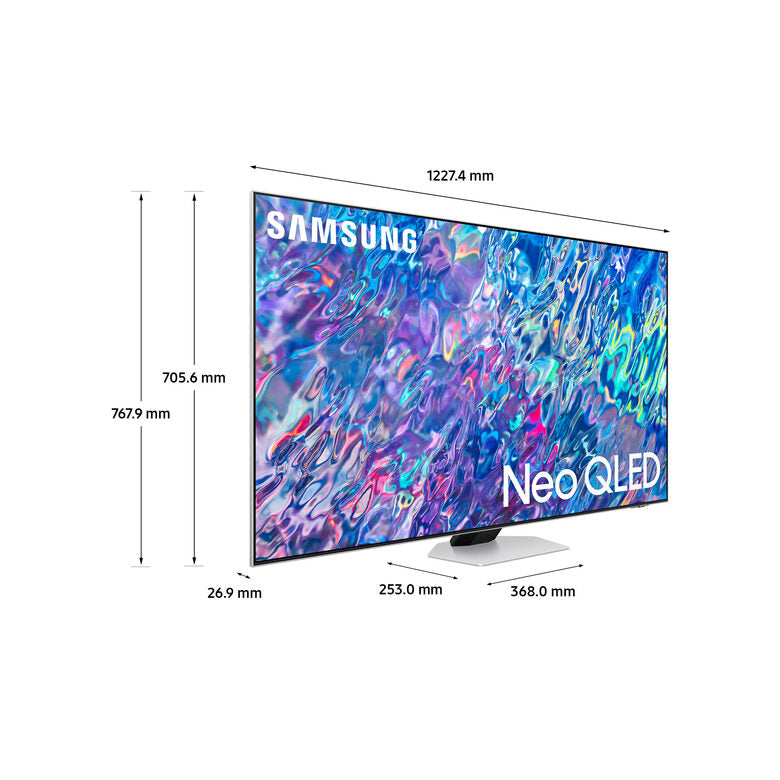 Samsung Neo QLED 4K 55” QE55QN85B Smart TV Wi-Fi Bright Silver