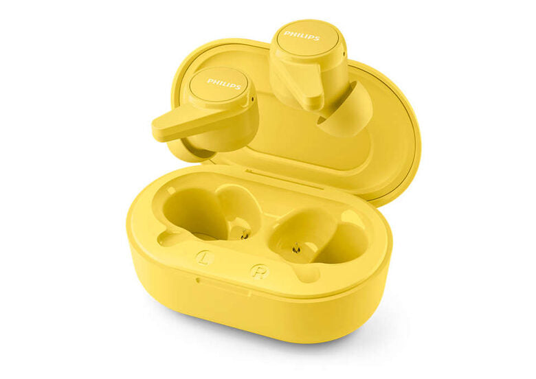 Philips 1000 series TAT1207YL/00 cuffia e auricolare Wireless In-ear Bluetooth Giallo