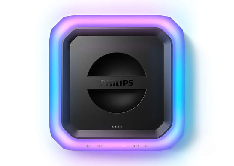 Philips 7000 series TAX7207/10 portable/party speaker Sistema di altoparlanti portatile 2.1 Nero 80 W