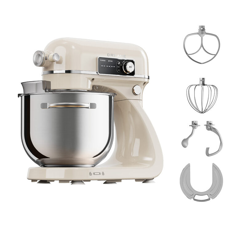 Dreame BioKnead Sbattitore con base 800 W Bianco, Crema