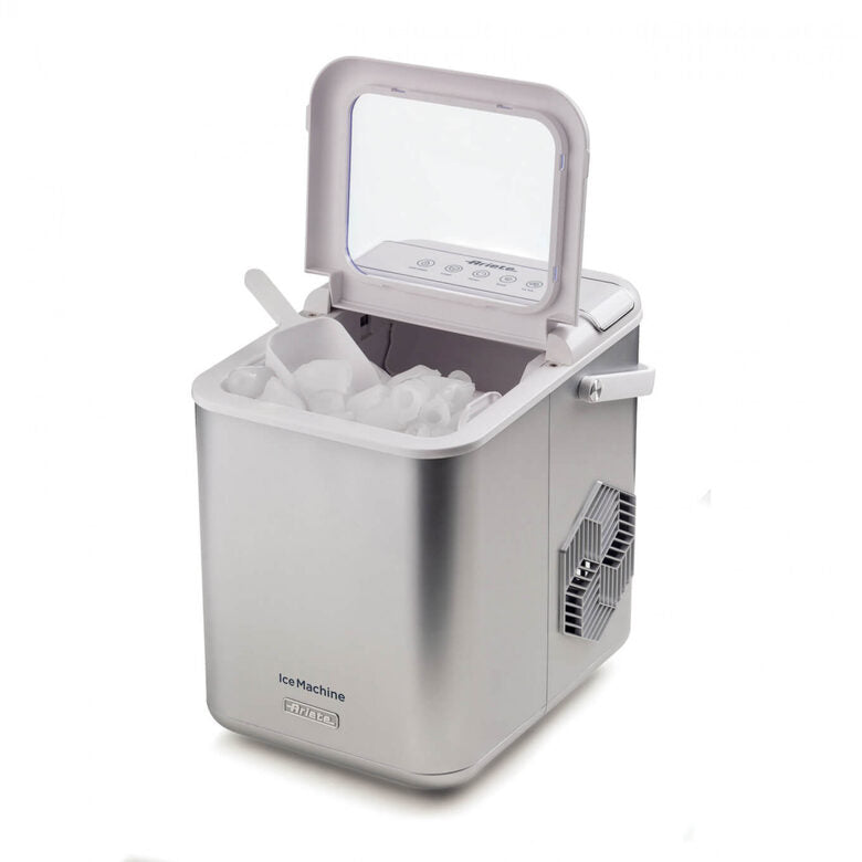 Ariete 651 Ice Machine, Macchine per fare il ghiaccio, 9 cubetti di ghiaccio in 6 minuti, 1,4L, Cubetti grandi e piccoli, Funzione autopulizia