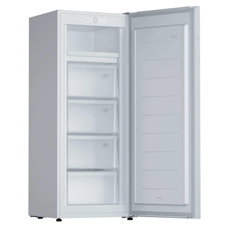 Candy CNUQ2L513EW Congelatore verticale Libera installazione 169 L Bianco