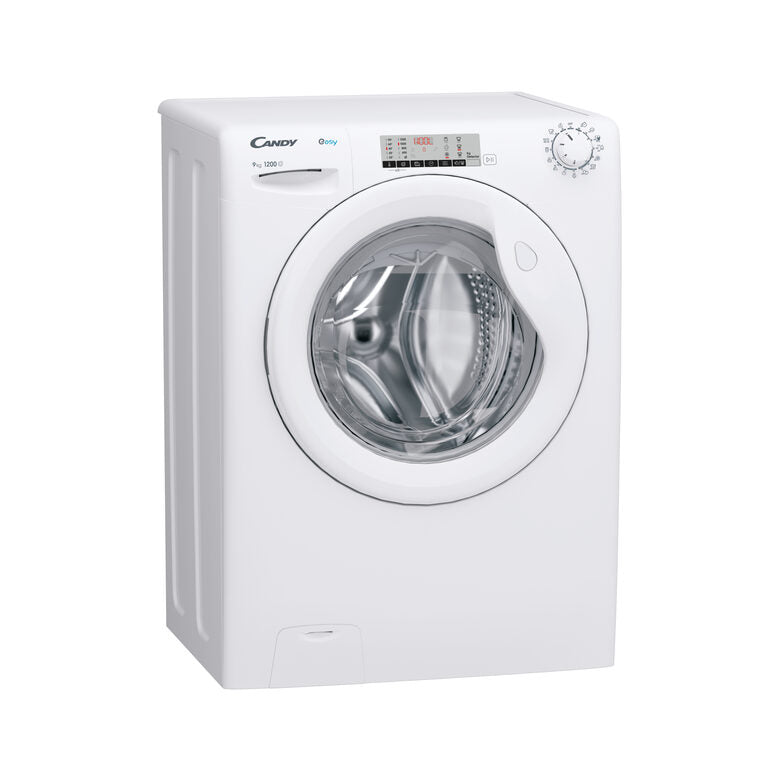 Candy EY294DWM5/1-S Easy Lavatrice Libera Installazione 9 Kg, 1200 Giri, Tecnologia Smart Touch, Classe A, Bianco