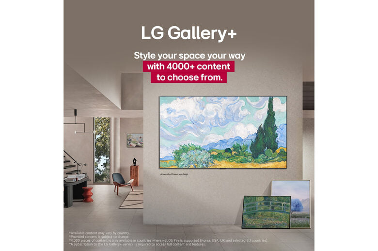 LG Smart TV 4K OLED65C5ELB.API 65" pollici OLED TV 4K, Smart TV, α9 AI Gen8, Design Ultra Slim