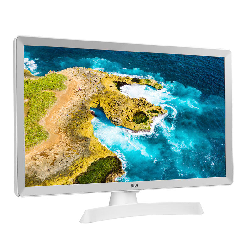 LG 24TQ510S Televisione Smart TV 24 Pollici Led WebOs Bianco