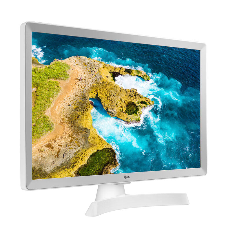 LG 24TQ510S Televisione Smart TV 24 Pollici Led WebOs Bianco