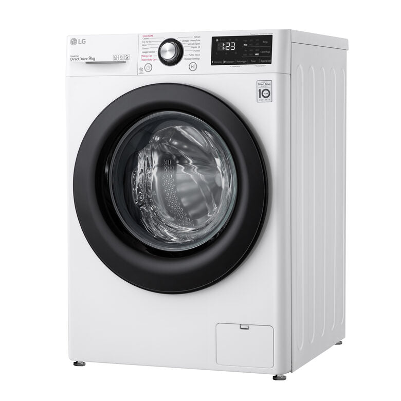 LG F4WV309SAE Lavatrice AI DDTM SteamTM 9Kg Classe energetica A
