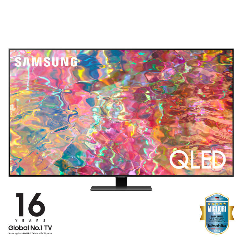 Samsung Series 8 TV QLED 4K 65” QE65Q80B Smart TV Wi-Fi Carbon Silver