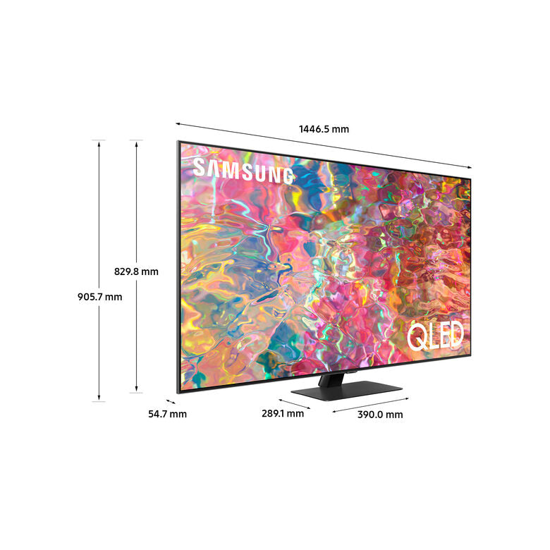 Samsung Series 8 TV QLED 4K 65” QE65Q80B Smart TV Wi-Fi Carbon Silver