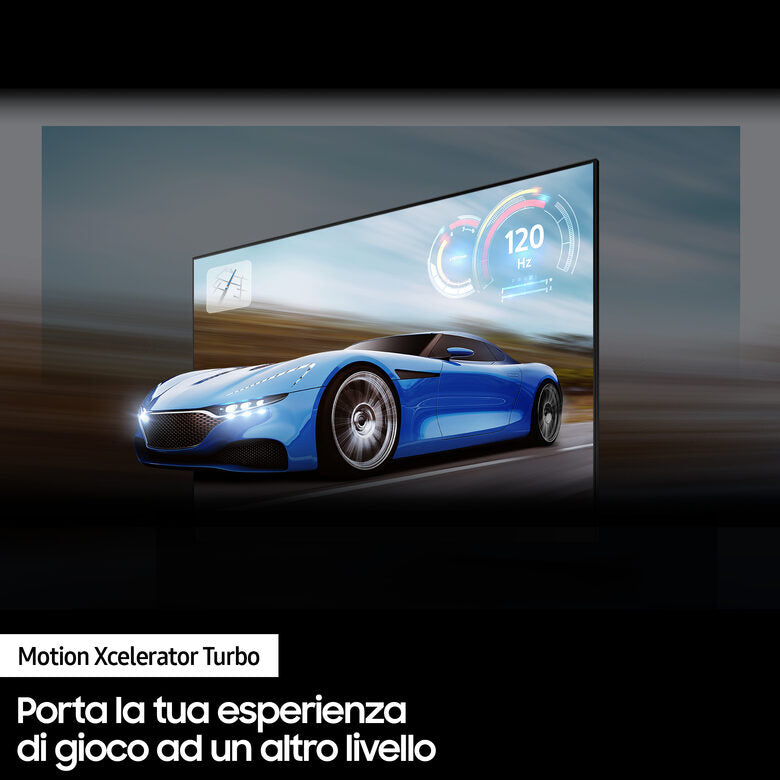 Samsung Series 8 TV Crystal UHD 4K 43” UE43BU8570 Smart TV Wi-Fi Black, Ultra sottile, Colori reali, Gaming mode, Suono dinamico
