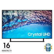 Samsung Series 8 TV Crystal UHD 4K 43” UE43BU8570 Smart TV Wi-Fi Black, Ultra sottile, Colori reali, Gaming mode, Suono dinamico