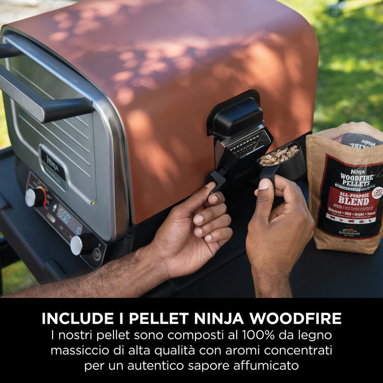 Ninja Forno elettrico da esterno Woodfire OO101EU