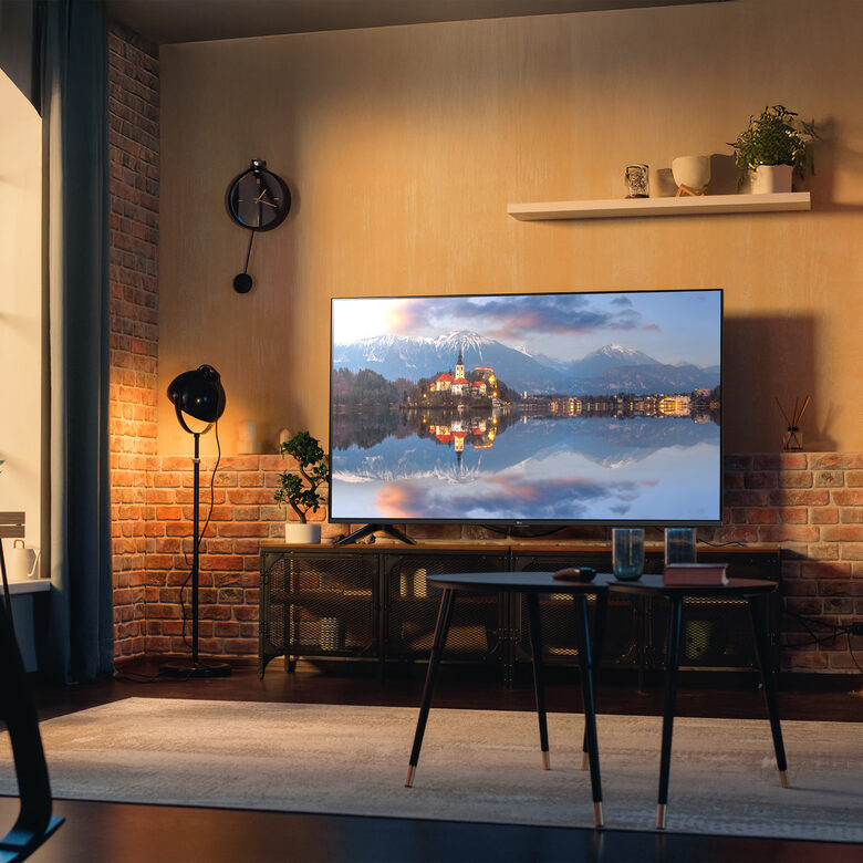 LG UHD AI 50UA73006LA TV Serie UA73 50'' 4K, α7 Gen8, HDR10, 20W, 3 HDMI con Game Optimizer, Smart TV WebOS 25
