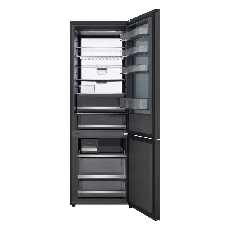LG GBGW92GCEV Frigorifero combinato 70 cm InstaView Classe C Essence Black Steel