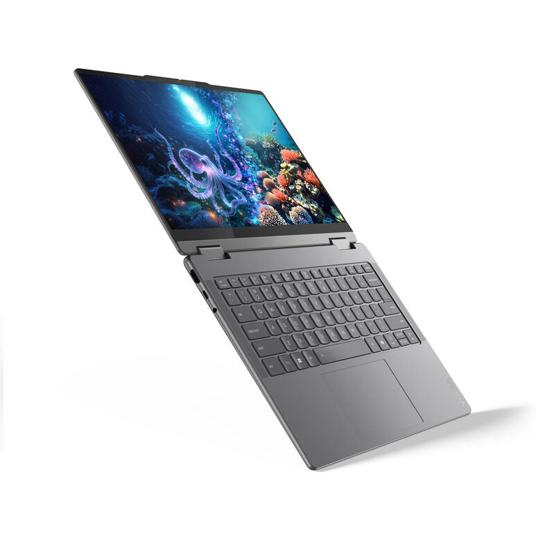 Lenovo Yoga 7 2-in-1 14ILL10 Copilot+ PC Intel Core Ultra 5 226V Ibrido (2 in 1) 35,6 cm (14") Touch screen WUXGA 16 GB 512 GB SSD Wi-Fi 7 (802.11be) Windows 11 Home Italiano Grigio