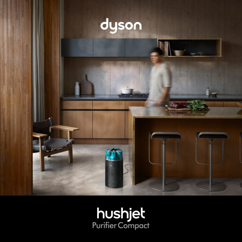 Dyson HushJet Purifier Compact HJ10 100 m² 41 dB Nero, Turchese