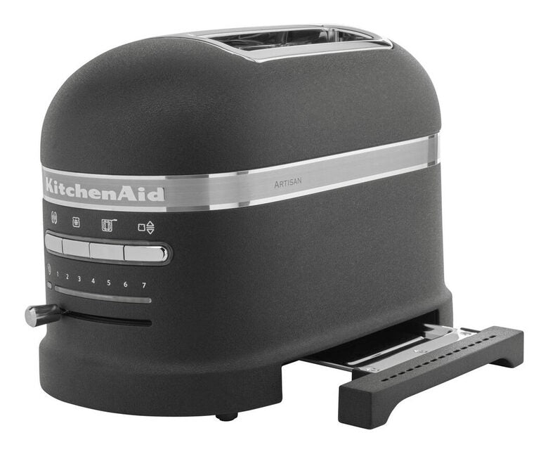 KitchenAid 5KMT2204EBK 7 2 fetta/e 1250 W Nero, Acciaio inox