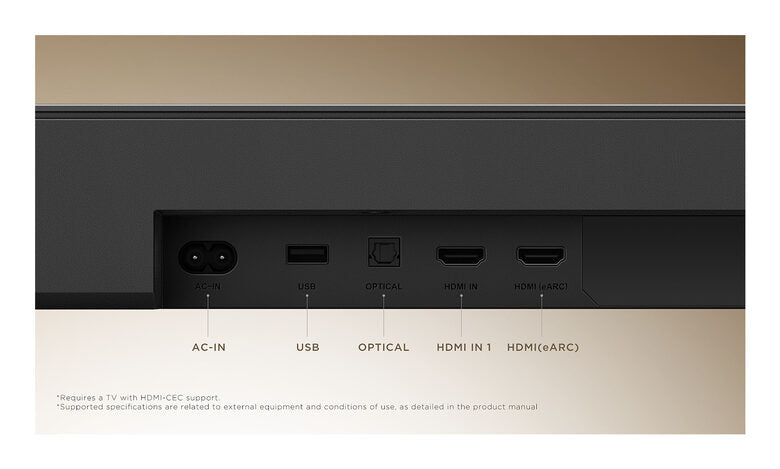 TCL Q Soundbar Q65H 5.1 canali, con tecnologia Dolby Atmos, DTS: X e RAY·DANZ
