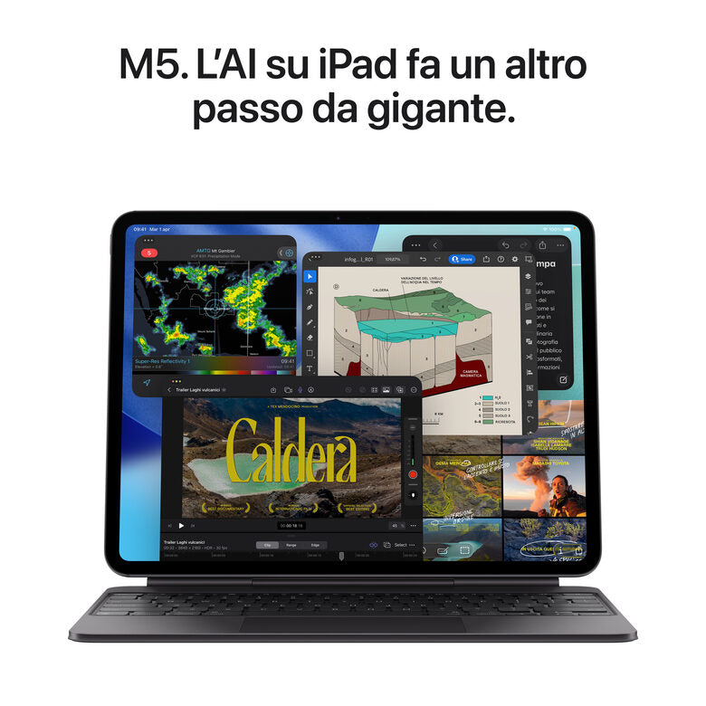 Apple iPad Pro 11" Wi‑Fi + Cellular 256GB display standard Argento