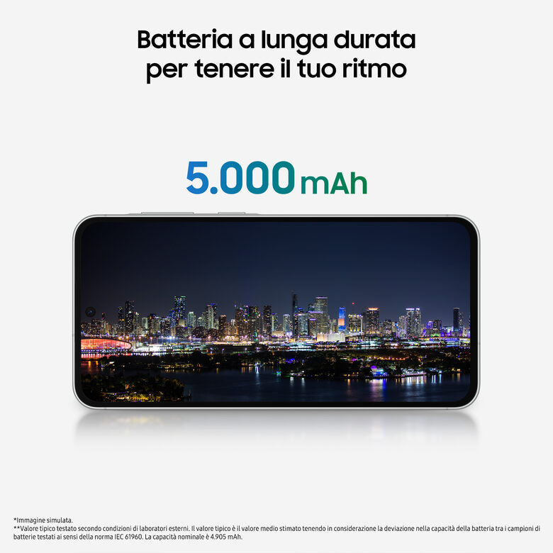 Samsung Galaxy A56 5G, Smartphone con Funzioni intelligenti, Display Super AMOLED 6.7”, 8GB RAM, 256GB, Camera 50MP, Batteria 5.000 mAh, IP67, Awesome Graphite