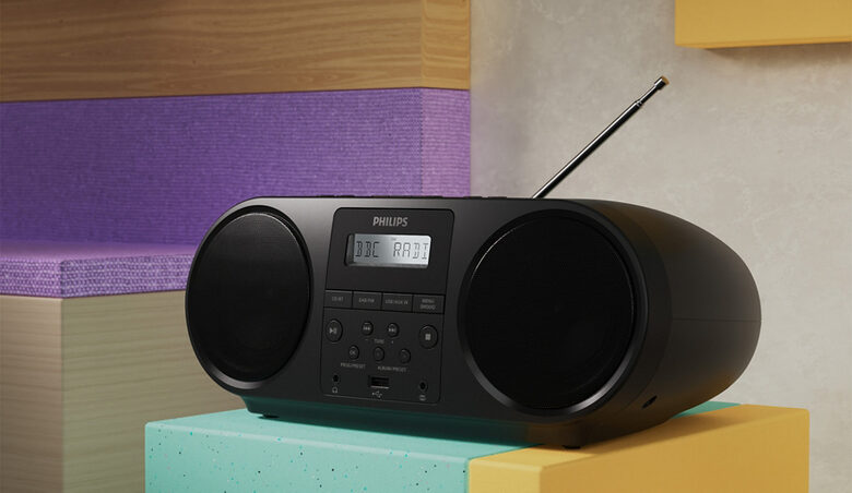Philips TAZ6000/10 lettore CD Lettore CD portatile Nero