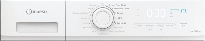 Indesit Lavatrice a libera installazione IMA 762 MY TIME IT - IMA 762 MY TIME IT