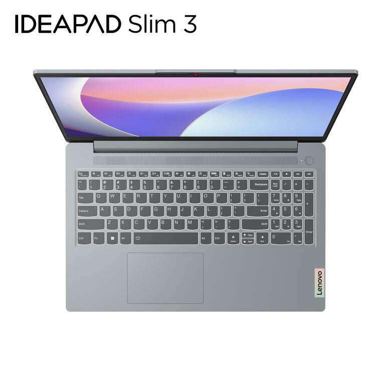 Lenovo IdeaPad Slim 3 15IAN8 Intel® N N100 Computer portatile 39,6 cm (15.6") Full HD 4 GB LPDDR5-SDRAM 128 GB UFS Wi-Fi 6 (802.11ax) Windows 11 Home in S mode Italiano Grigio