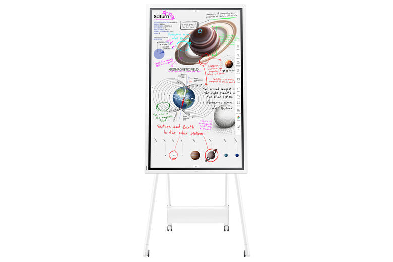 Samsung WM55B Pannello piatto per segnaletica digitale 139,7 cm (55") VA Wi-Fi 350 cd/m² 4K Ultra HD Bianco Touch screen Processore integrato Tizen 6.5 16/7