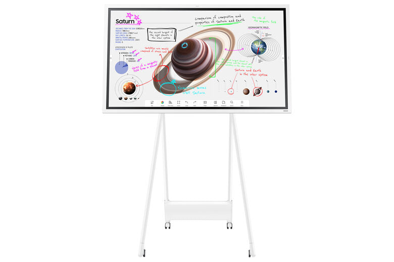 Samsung WM55B Pannello piatto per segnaletica digitale 139,7 cm (55") VA Wi-Fi 350 cd/m² 4K Ultra HD Bianco Touch screen Processore integrato Tizen 6.5 16/7